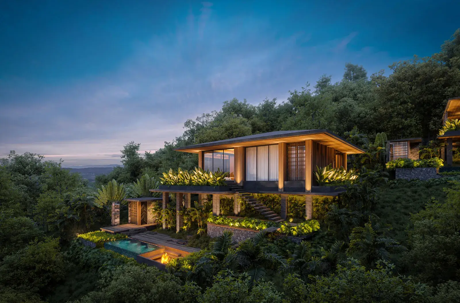 The Heights Munduk, perspective de l’architecte